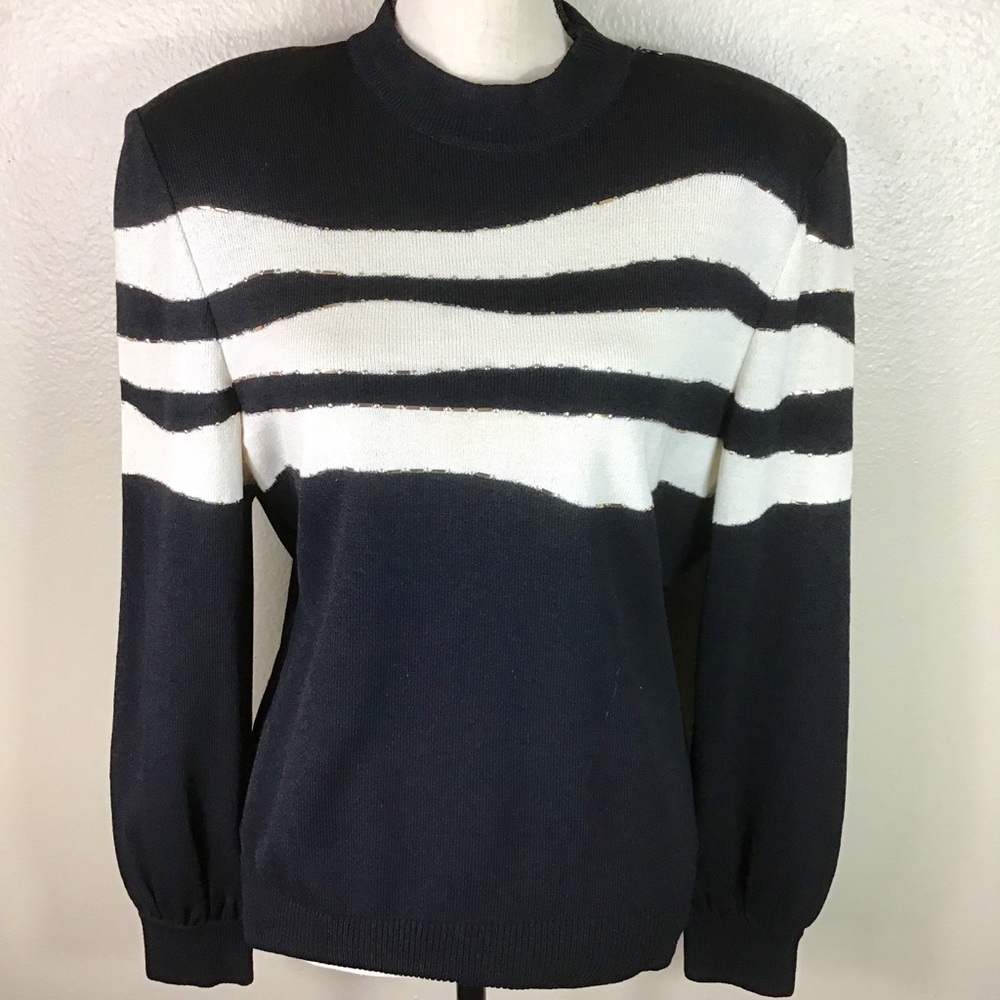 Vintage St John By Marie Gray Sweater -EUC